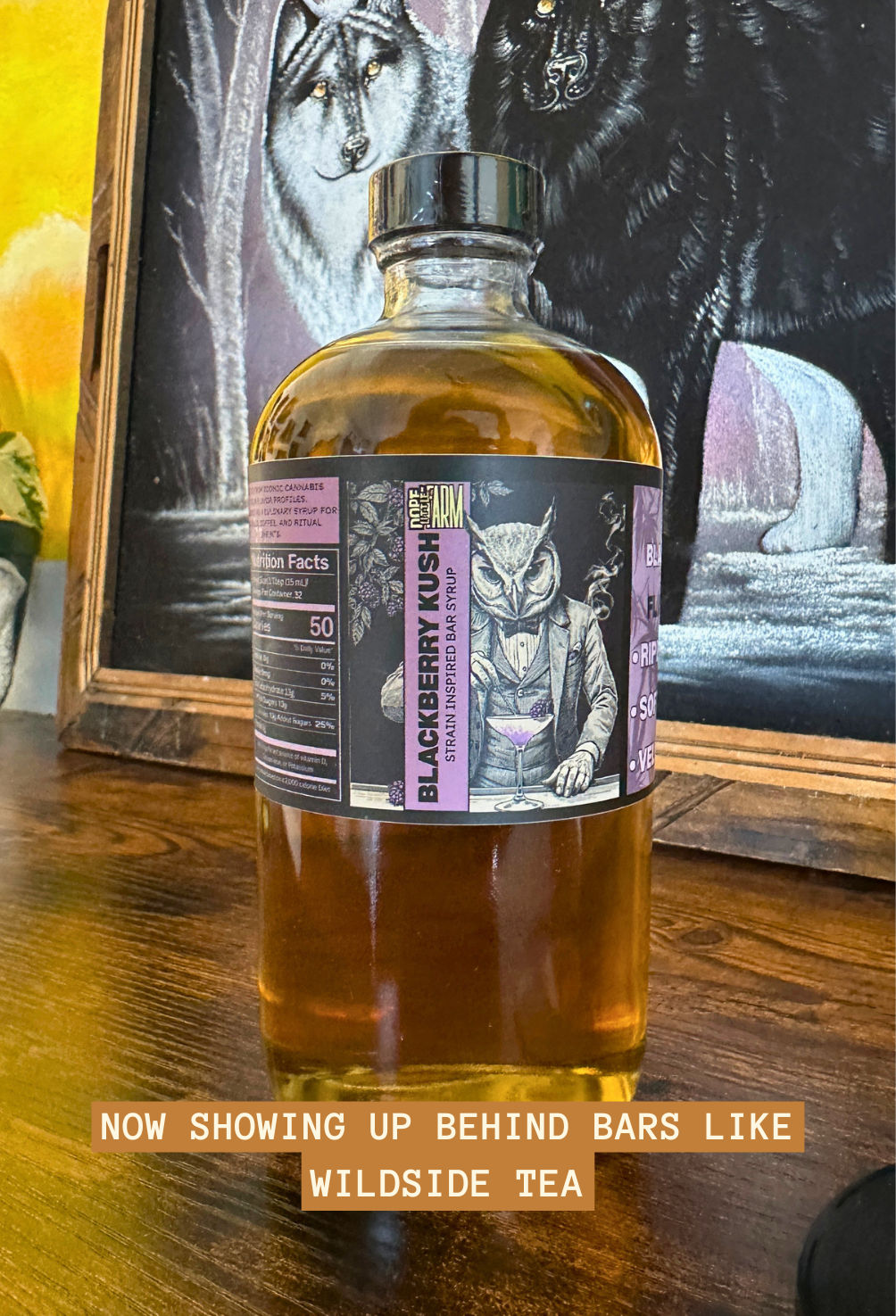 Blackberry Kush aka BBK Bar Syrup